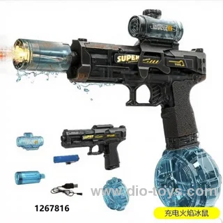Ice Mouse Electric Water Gun with Sparking in color box