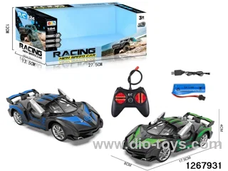 1:24 4 ch rc car with light，include battery