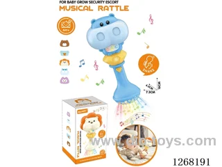 Rattle Music Stick (Requires 2*1.5V AAA batteries, not included)