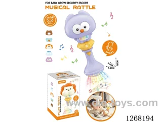 Rattle Music Stick (Requires 2*1.5V AAA batteries, not included)