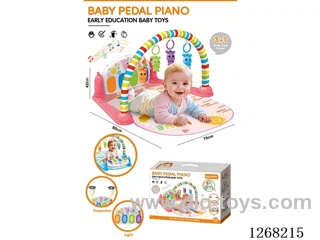 Baby Gym Projection Foot Piano (Requires 2*1.5V AA batteries, not included)