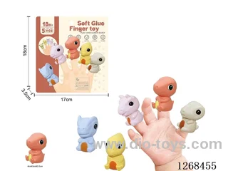 Soft Rubber Finger Puppets 5PCS
