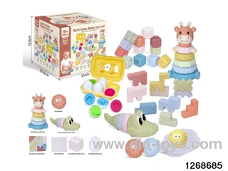 6 in 1 baby toys in color box
