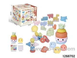 6 in 1 baby toys in color box