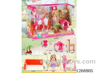 Barbie Farm Horse + Bathing Bar Set