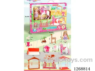 Barbie Farm Horse Set