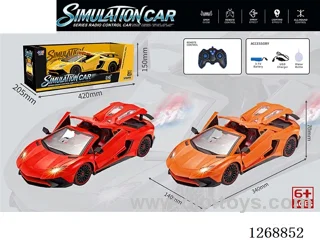 1:12 6ch rc car with spray included battery