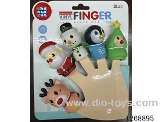 5PCS Vinyl finger puppets