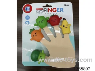 5PCS Vinyl finger puppets