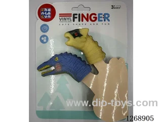 2PCS Vinyl finger puppets