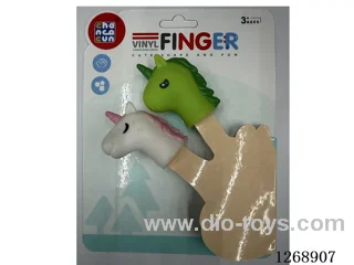 2PCS Vinyl finger puppets
