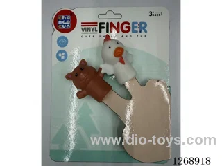 2PCS Vinyl finger puppets