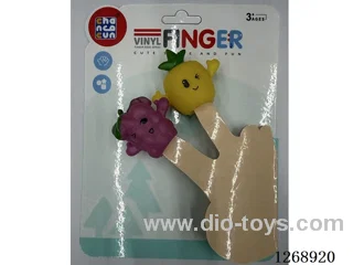 2PCS Vinyl finger puppets