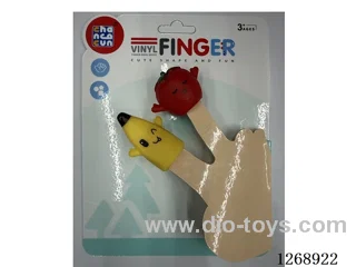 2PCS Vinyl finger puppets