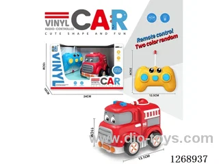 2ch RC Vinyl car with light not included battery