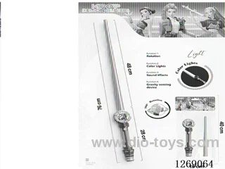 Telescopic Sword W L/M not included battery