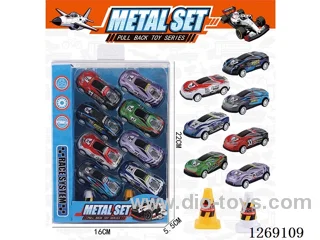 pull back alloy car