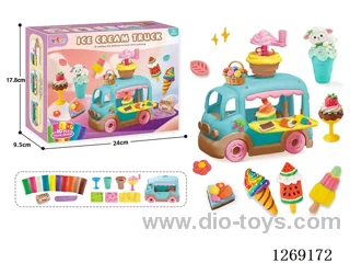 Colored clay set
