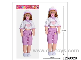 32-inch Living Eyes Doll Set with Four-Voice IC (included battery)