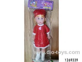 18 inch dol with music in opp bag