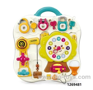 Lock&Match busy board toy in color box