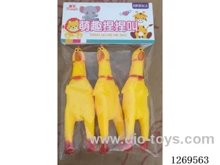 15CM Screaming Chicken (3-Pack)
