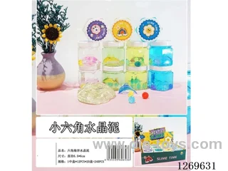 crystal mud in 12pcs display box