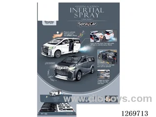 Sound & Light Inertial Spray Utility Vehicle (6PCS)