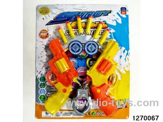 Soft bullet gun