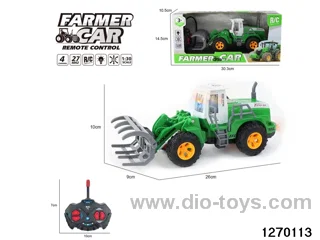 1:30 4 ch rc construction vehicle with light，not include battery