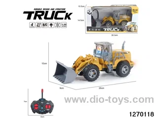 1:30 4 ch rc construction vehicle with light，not include battery
