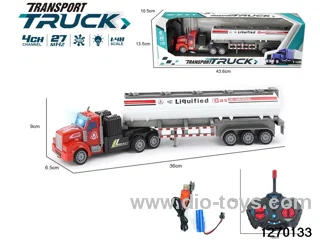 1:48 4 ch rc truck with light，include battery