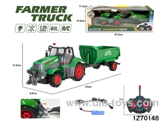 1:24 4 ch rc construction vehicle with light，include battery