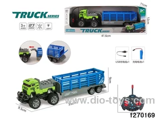 1:32 4 ch rc truck with light，include battery