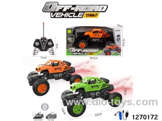 1:16 6 ch rc spray climbing car with light，include battery