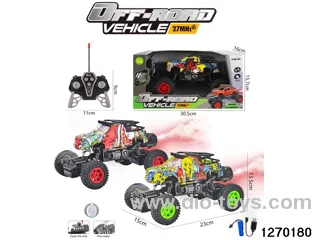 1:16 6 ch rc spray climbing car with light，include battery