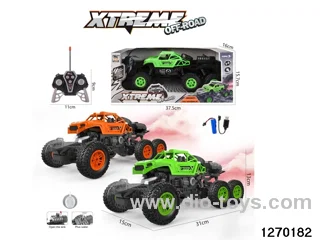 1:16 6 ch rc spray climbing car with light，include battery