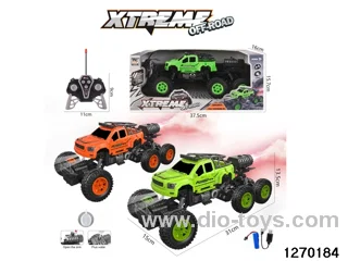1:16 6 ch rc spray climbing car with light，include battery