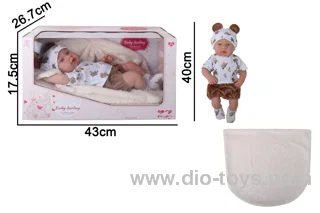 16-inch full-body doll without IC (with male features)