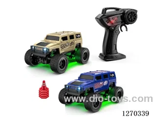 1:64 Full-Scale Desktop Drift SUV Race Car + DIY Stickers + included battery