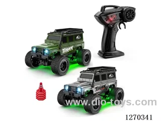 1:64 Full-Scale Desktop Drift SUV Race Car + DIY Stickers + included battery