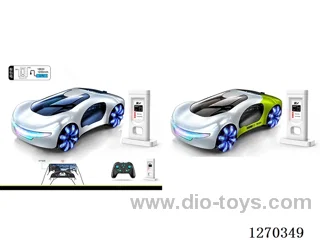2.4G Bluetooth-Controlled Dual-Spray RC Car (Includes Charging Station / Supports Type-C Direct Charging) – Included Battery