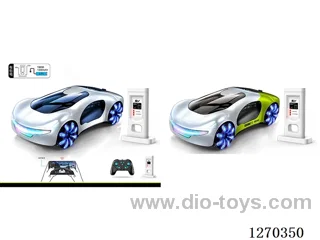 2.4G Bluetooth-Controlled Dual-Spray RC Car (Includes Charging Station / Supports Type-C Direct Charging) – Included Battery