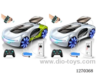 2.4G Dual-Spray RC Car (Includes Charging Station + Supports Type-C Direct Charging) – Included Battery