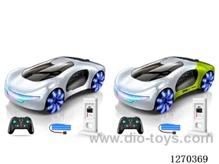 2.4G Dual-Spray RC Car (Includes Charging Station + Supports Type-C Direct Charging) – Included Battery
