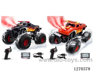 Off-road amphibious RC car with spray included batt5