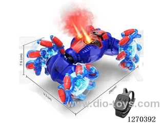 1:18 2.4G RC Spray Twist Car (Explosion Wheels) included battery