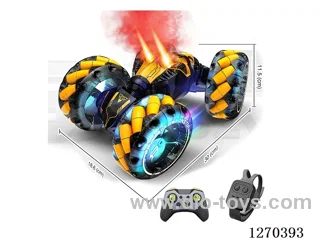 1:18 2.4G RC Spray Twist Car (Hollow  Wheels) included battery