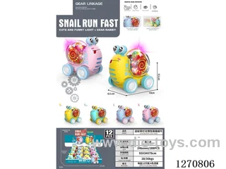 inertia car with light included battery 12PCS