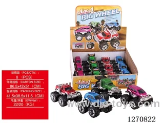 4WD dual-inertia car 12PCS